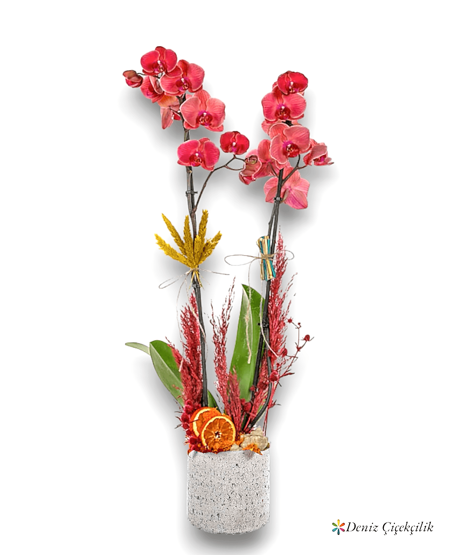 Bakır Design Great Fire Orkide